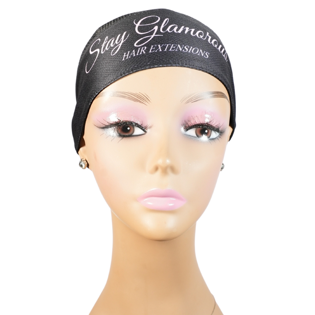 Satin Edge Wigs With Head Wraps Stay Glamorous Silky Satin Edge
