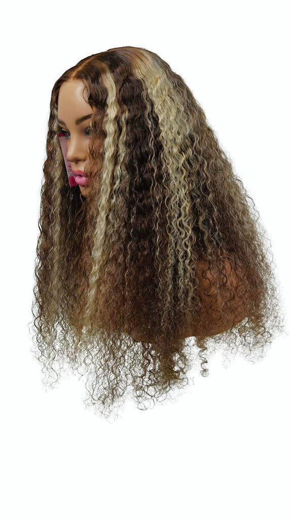 “Curly wig 24” 5x5 Lace Closure 200% density